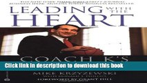 Read Books Leading with the Heart: Coach K s Successful Strategies for Basketball, Business, and