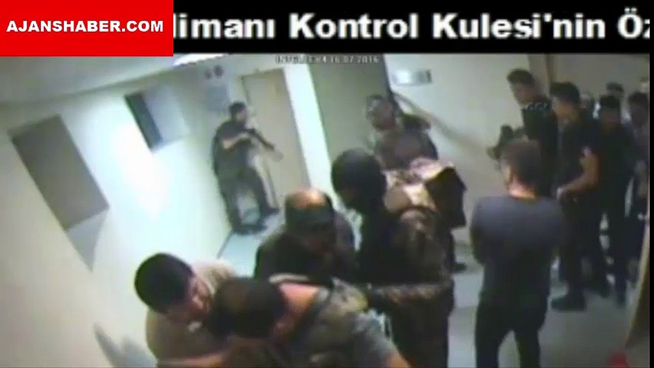 İşte havalimanı kulesine operasyon anı