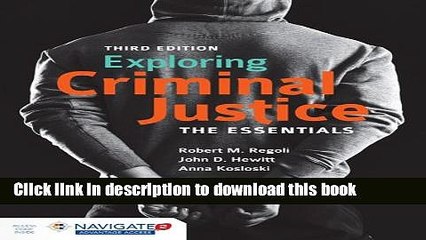 Read Exploring Criminal Justice: The Essentials Ebook Free