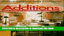 Download Additions: Your Guide to Planning and Remodeling  PDF Free