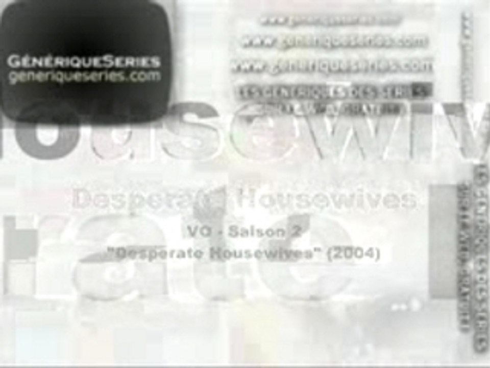 Desperate housewives