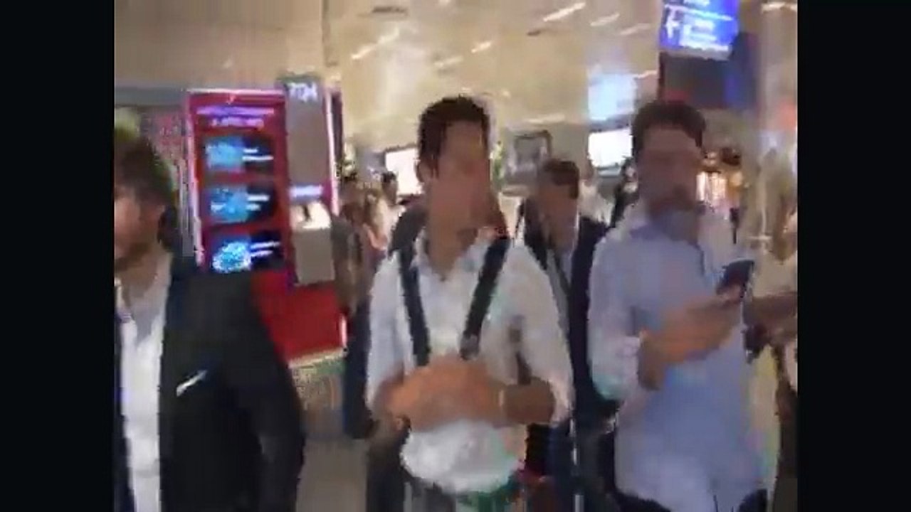 Beşiktaş'ın yeni transferi Adriano İstanbul'da