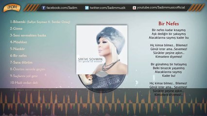 Safiye Soyman - Bir Nefes ( Official Lyric Video )