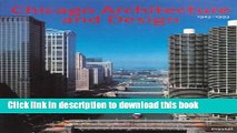 Read Chicago Architecture 1872-1922/Chicago Architecture and Design 1923-1993: 2 Volume  Ebook Free