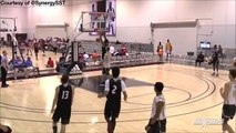 Isaiah Stokes SHATTERS Backboard