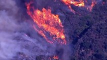 Hundreds evacuated as wildfire spreads in California