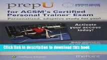 Download ACSM s Resources for the Personal Trainer Powered by prepU Ebook Free