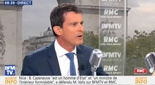 Manuel Valls dénonce une polémique «purement politique»
