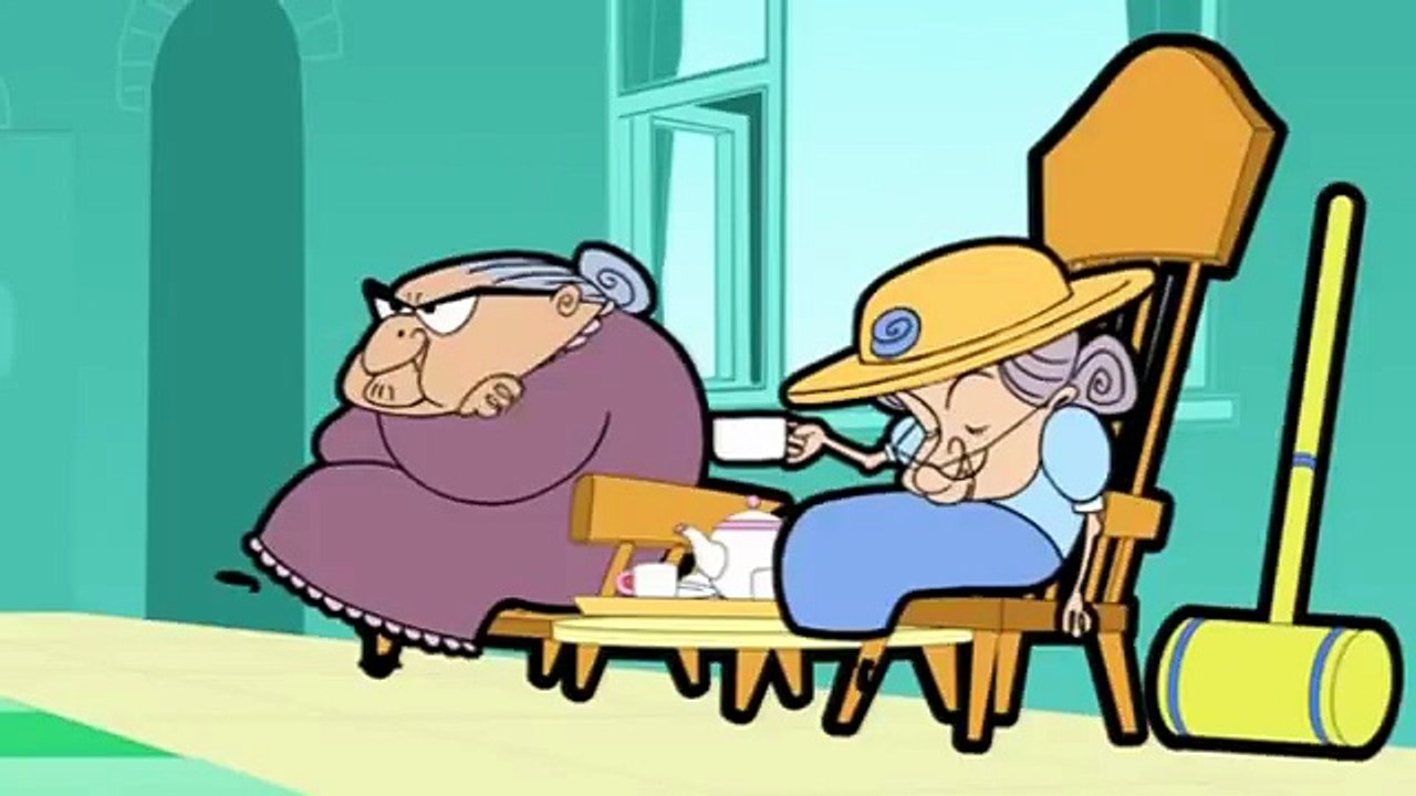 Kill the mole! Mr Bean Cartoon