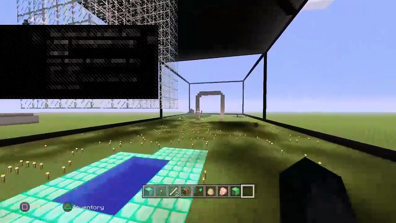Minecraft episode 1 making hunger games arena (8)