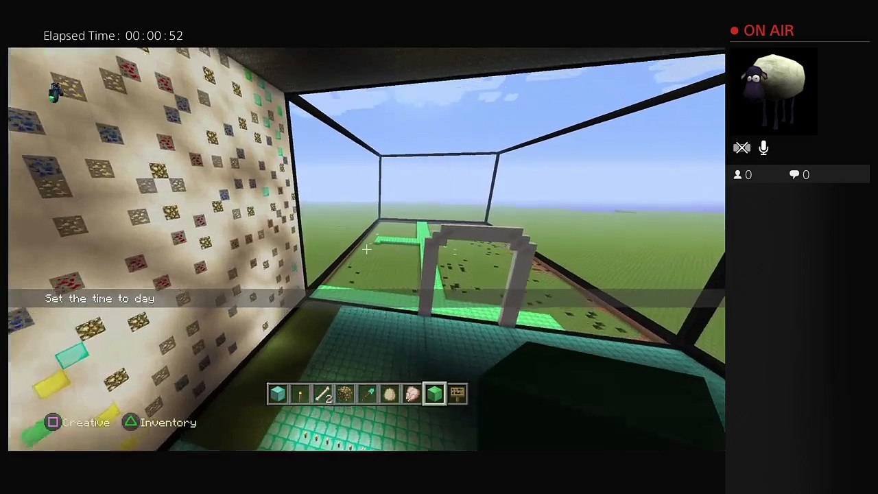 Minecraft episode 1 making hunger games arena (9)