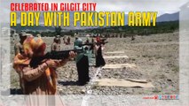 Pakistan Army Celebrating in Gilgit City