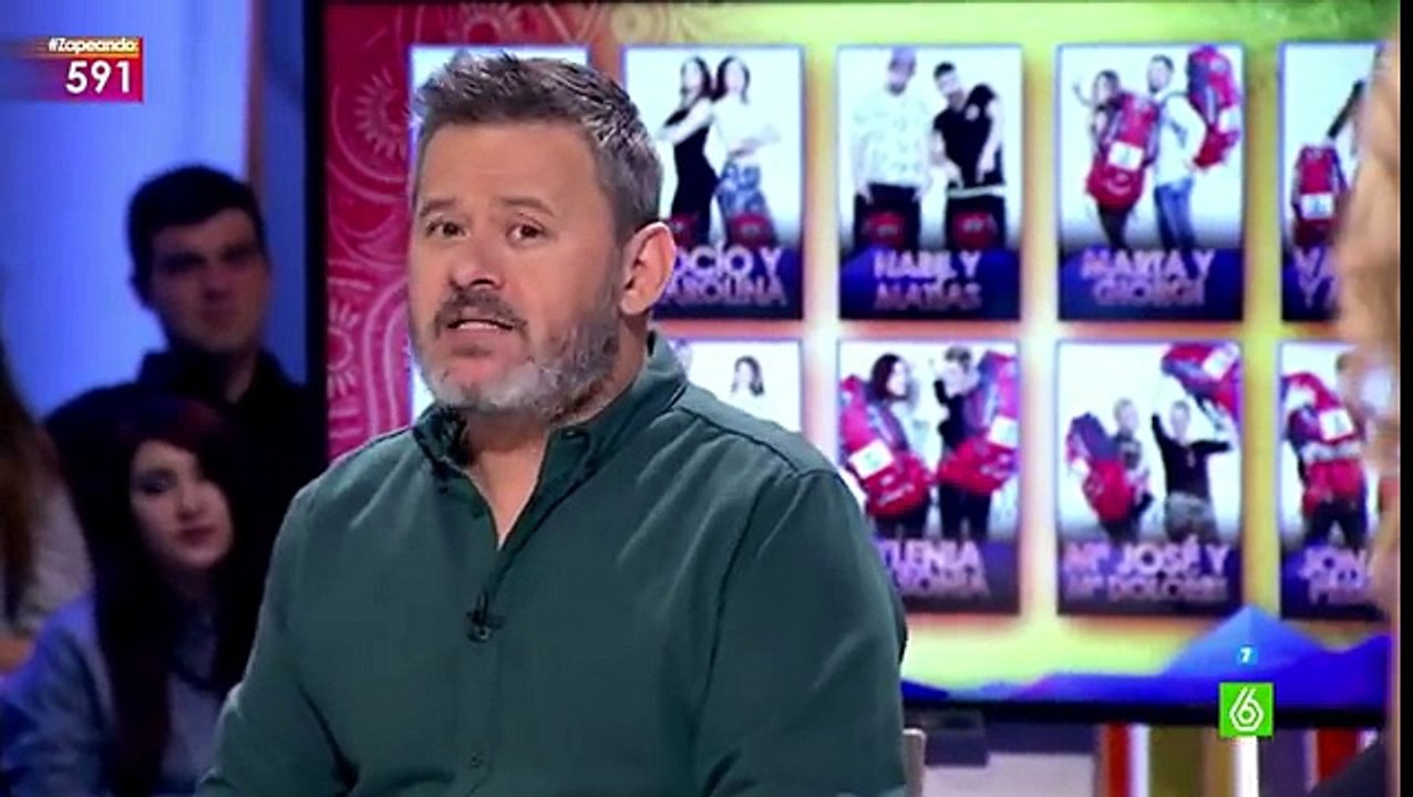 Así mete ficha Matías, uno de los primos de Pekín Express, a Cristina Pedroche: "¡Por fin te toco!"