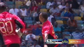 CPL 2016 Match 16   Trinbago Knight Riders vs Barbados Tridents Highlights.