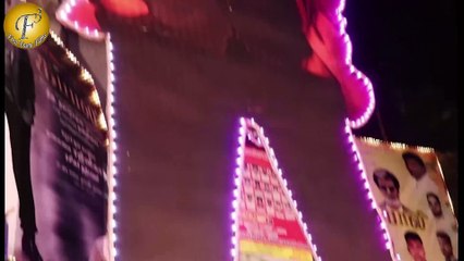 RAJNI FANS GIVE BIG TRIBUTE TO RAJNI FOR KABALI SELECTED VIDEO