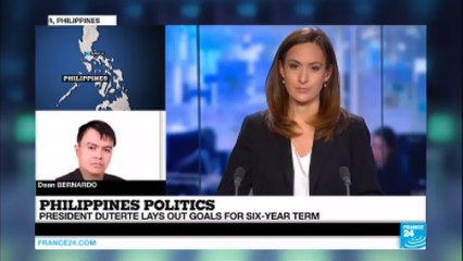 Philippines politics: President Duterte lays out goals for six-year term