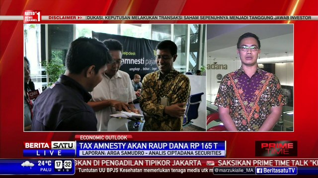 Tax Amnesty Akan Raup Dana Rp 165 Triliun