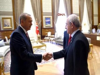 Erdoğan'ın Kılıçdaroğlu ve Bahçeli ile bir araya geldi