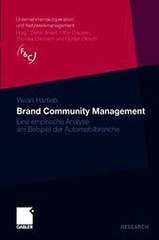 Brand Community Management Vivian Hartleb Ebook EPUB PDF