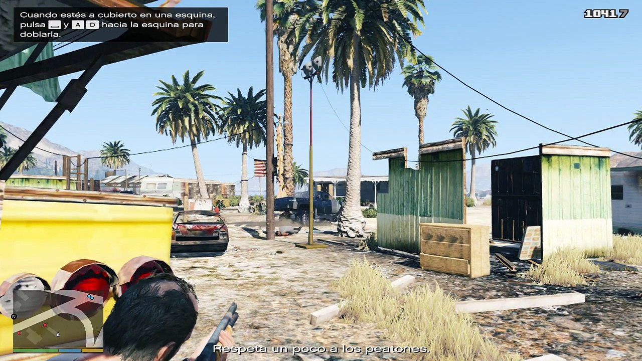 GTA V - M590 (Max Payne 3 shotgun) Gameplay (Mr. Philips mission)