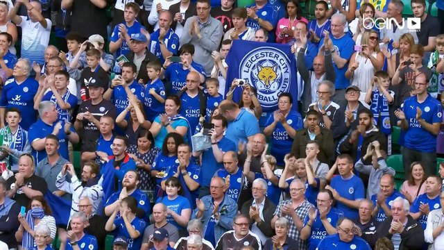 هدف رائع للدولي الجزائري رياض محرز مع فريقه ليستر سيتي الإنجليزي ضد سلتيك غلاسكو الأسكتلندي في كأس الأبطال