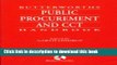 [PDF]  Butterworths Public Procurement and CCT Handbook  [Read] Online