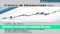 [PDF]  Cases and Materials on UK and EC Competition Law  [Read] Full Ebook