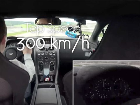 Aston Martin Vantage GT8 - Top Speed
