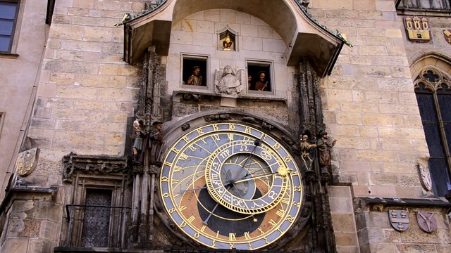 Prague Staré Mesto Vieille Ville, horloge astronomique