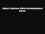 Read Sjögren's Syndrome: Clinical and Immunological Aspects PDF Online
