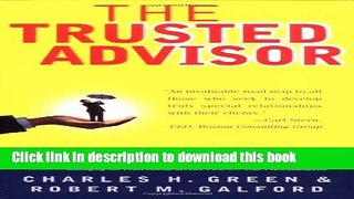 Read The Trusted Advisor  Ebook Free
