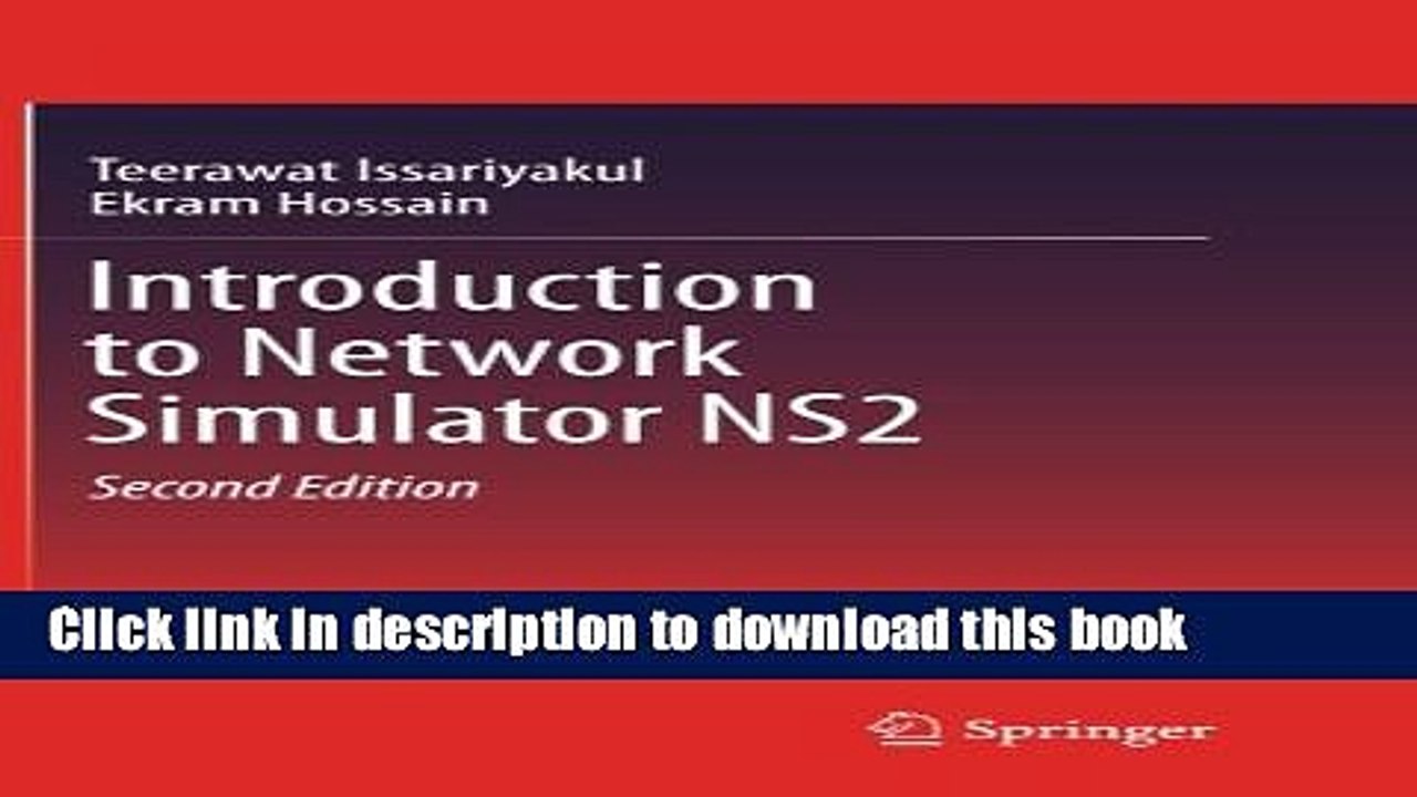 Read Introduction to Network Simulator NS2 Ebook Free