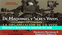 Read De Maquinas y Seres Vivos (Spanish Edition) Ebook Free