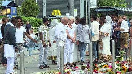 Munich : la population se recueille sur les lieux du drame