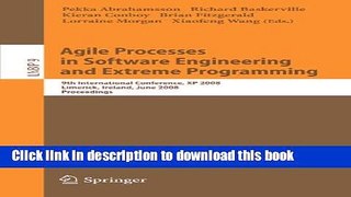 Read Agile Processes in Software Engineering and Extreme Programming: 9th International