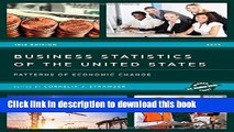Read Business Statistics of the United States, 2014: Patterns of Economic Change (U.S. DataBook
