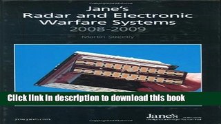 Read Jane s Radar and Electronic Warfare Systems 2008-2009 Ebook Free