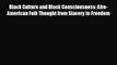 Free [PDF] Downlaod Black Culture and Black Consciousness: Afro-American Folk Thought from