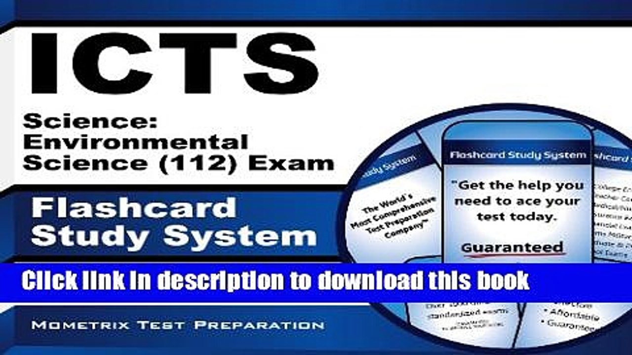 Read ICTS Science: Environmental Science (112) Exam Flashcard Study System: ICTS Test Practice