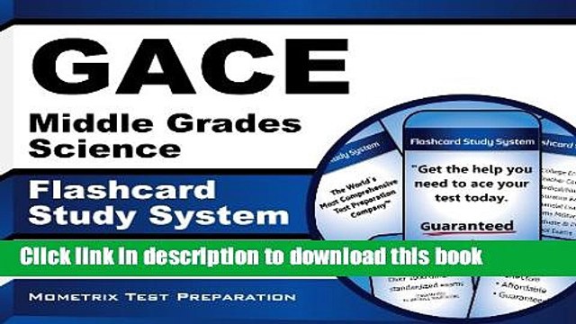 Read GACE Middle Grades Science Flashcard Study System: GACE Test Practice Questions Exam Review