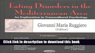 Read Eating Disorders in the Mediterranean Area: An Exploration in Transcultural Psychology Ebook