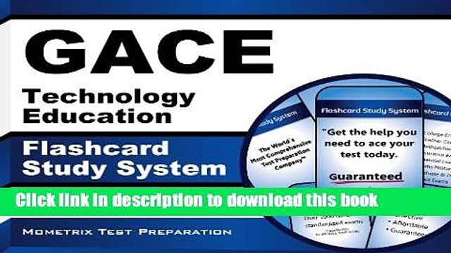Download GACE Technology Education Flashcard Study System: GACE Test Practice Questions Exam