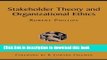 Download Stakeholder Theory and Organizational Ethics  PDF Free