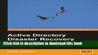 Download Active Directory Disaster Recovery Ebook Free