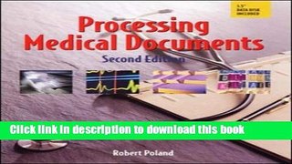 Read Processing Medical Documents  PDF Free