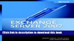 Read Microsoft Exchange Server 2007 Administrator s Companion Ebook Free