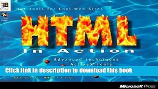 Read Advanced HTML with CD-ROM Ebook Free