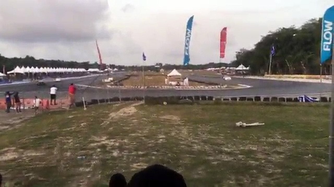 WATCH- Horrific moment car ploughs into spectators at race meet