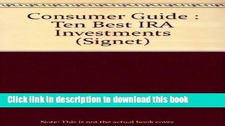 Read Ten Best Ira Investments  Ebook Free