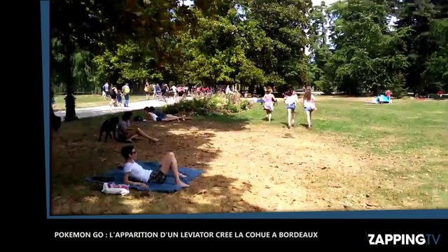 Pokémon Go : L'apparition d'un Leviator crée la cohue à Bordeaux, l’étonnante vidéo !